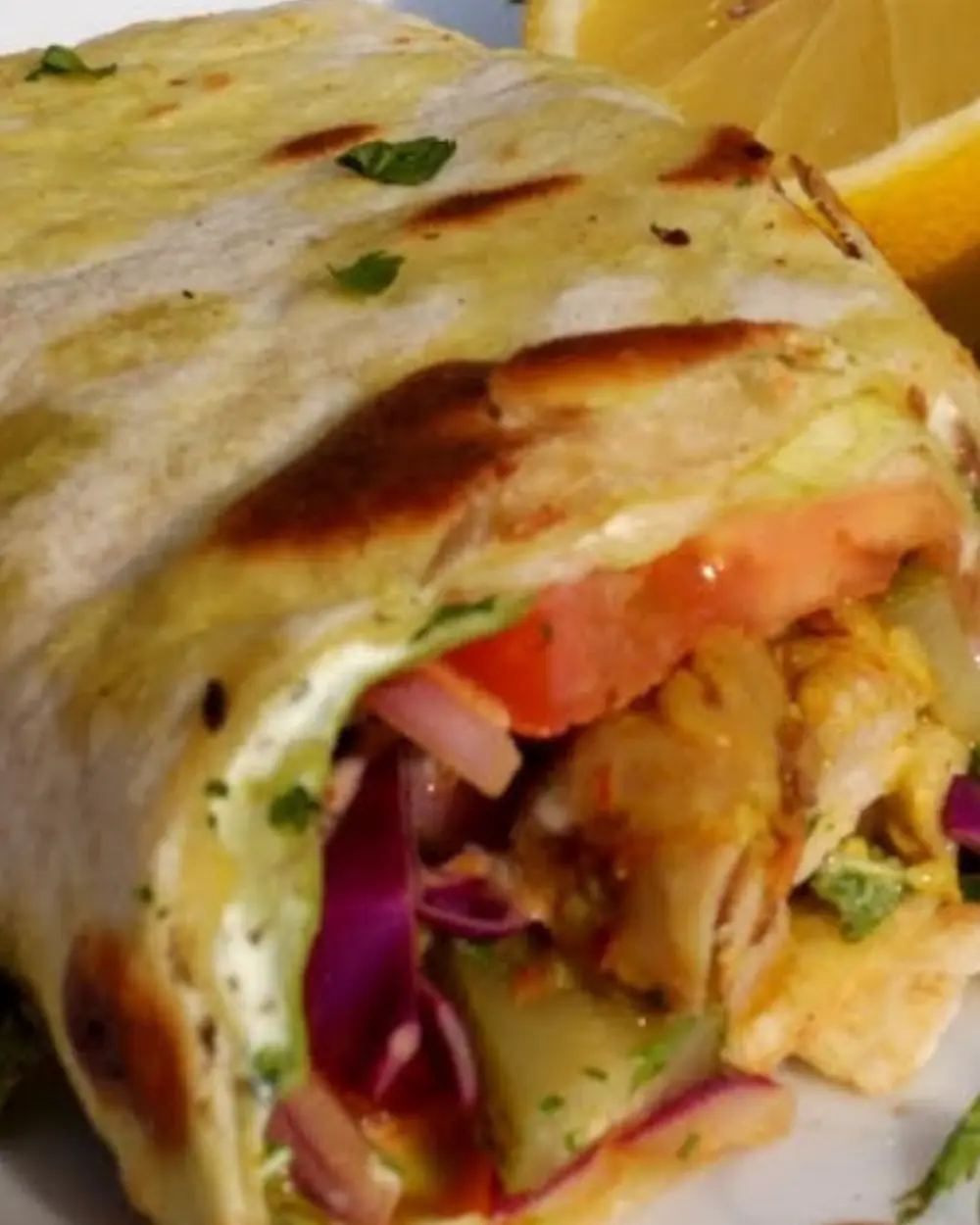 Chicken Kebob Wrap
